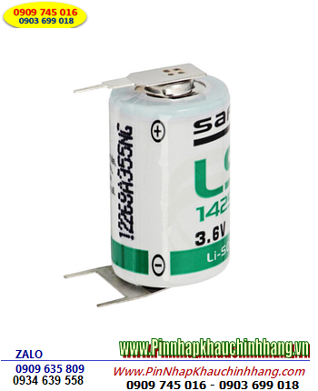 Saft LS14250, Pin nuôi nguồn PLC Saft LS14250 1/2AA 1200mAh Made in France